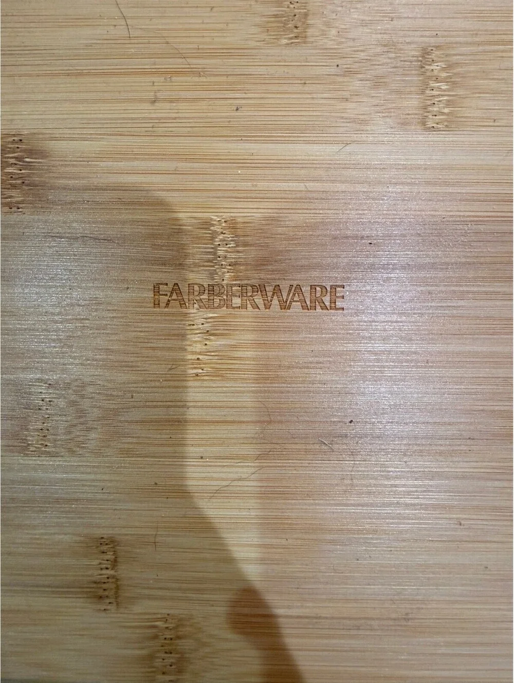 Farberware Bamboo Cutting Board with Clear Plastic Lid Build-A-Board Charcuterie
